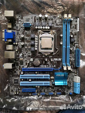 Материнская плата asus P8H67-M LE купить в Москве | Электроника | Авито