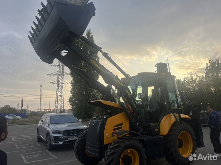 Услуга эксковатора погргрузчика