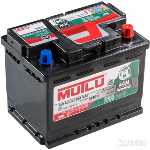Аккумулятор Mutlu agm 60 ah