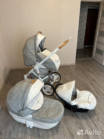 Коляска Riko bruno lux 3 в 1