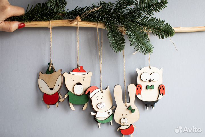Елочные игрушки новые наборы