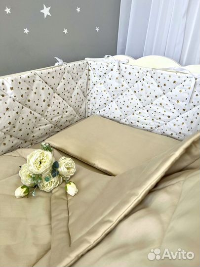 Бортики в детскую кроватку