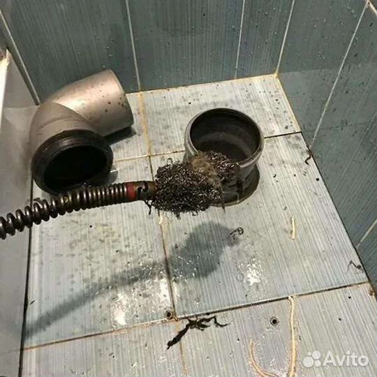 Прочистка канализации устранение засоров сантехник