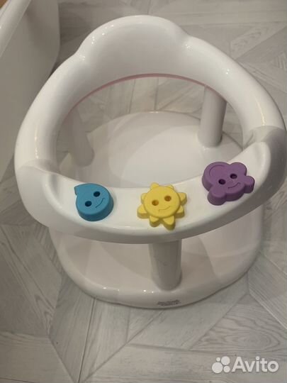 Ванна детская для купания с горкой