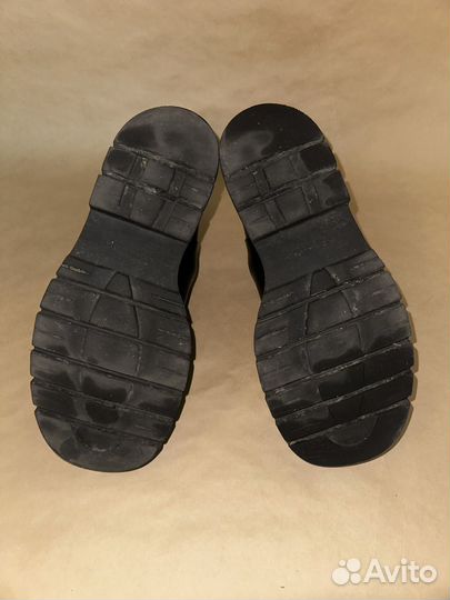 Bottega Veneta кожаные ботинки