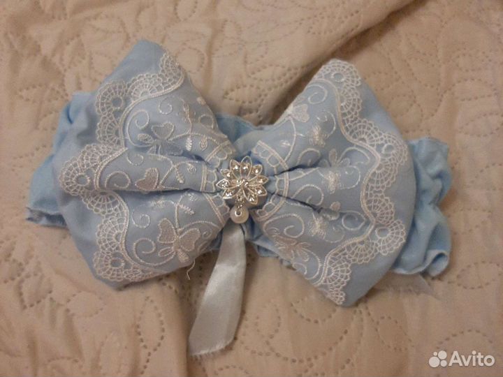 Конверт и бант на выписку