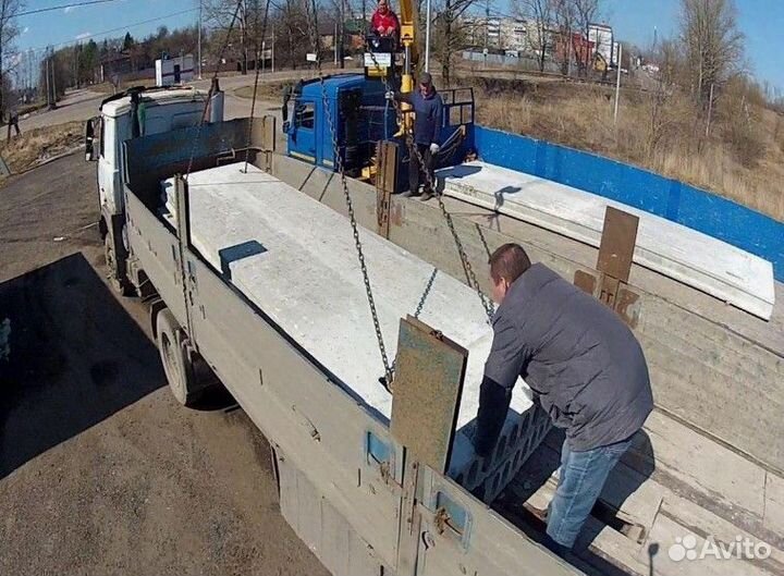 Плиты жби по размерам застройщика - армированные