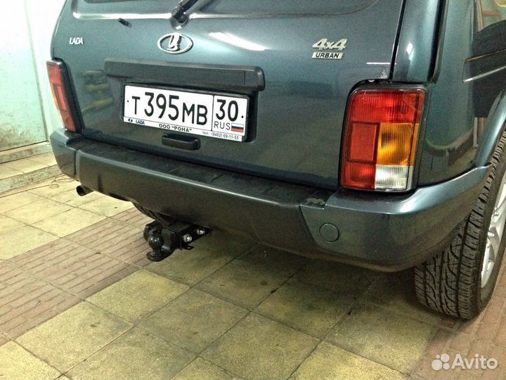 Фаркоп с квадратом Нива 2121-21214,2131,Нива Урбан