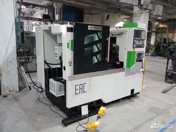 Токарный станок с наклонной станиной и чпу CDS150