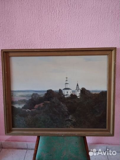 Картина маслом пейзаж на холсте