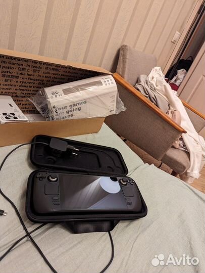 Steam Deck 256gb+SD 256gb+док станция