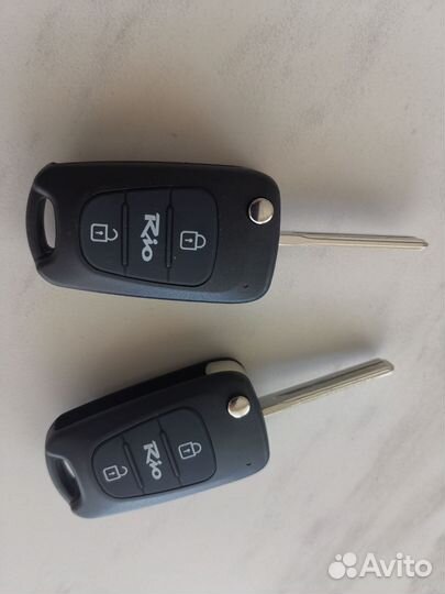 Ключ для kia rio
