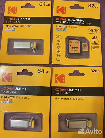 Флешка Kodak 32гб 64гб