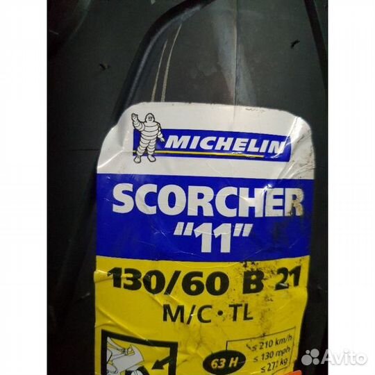 Мотошины Michelin Scorcher 11 130/60B21