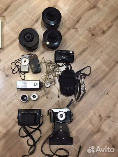 Фотоаппараты СССР и аксессуары