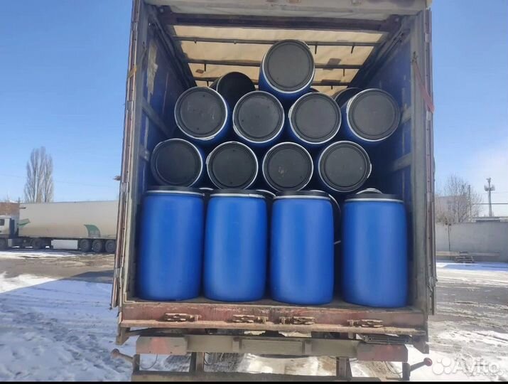 Бочки пластиковые пищевые 170 литров