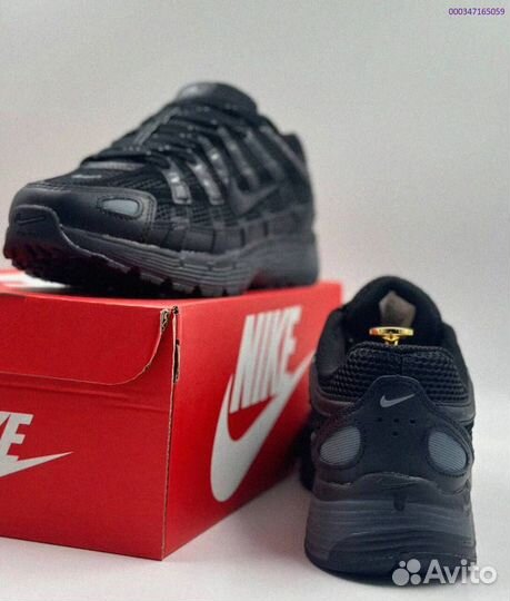 Nike P-6000: черные кроссовки для повседневной жизни