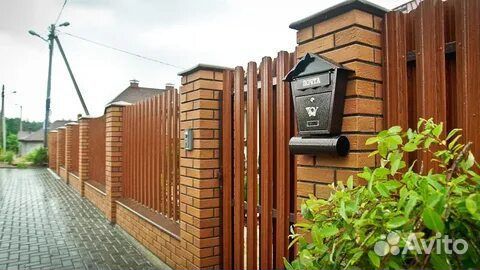 Забор из штакетника