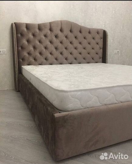 Кровать двуспальная. Гарантия 18 мес