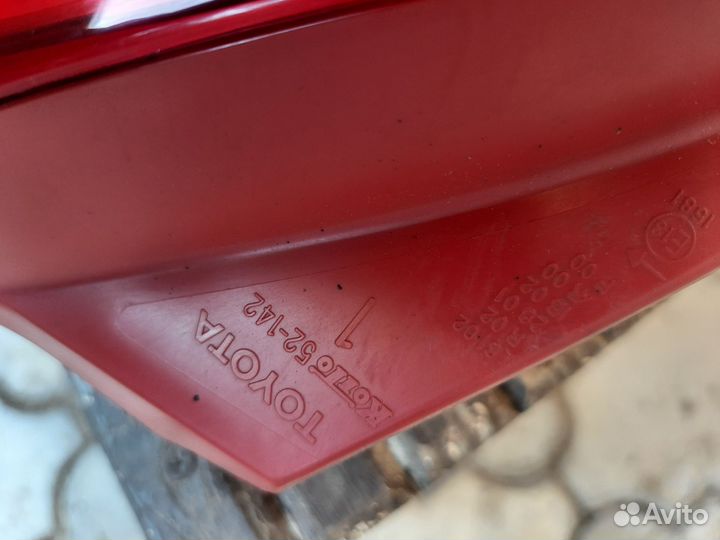 Задние фонари toyota vitz yaris