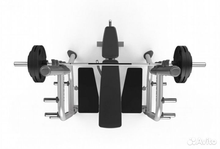 Трехпозиционная олимпийская скамья matrix magnum