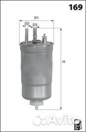 Mecafilter ELG5400 Топливный фильтр