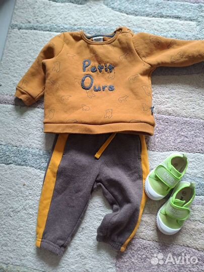 Вещи пакетом на мальчика от 4 мес