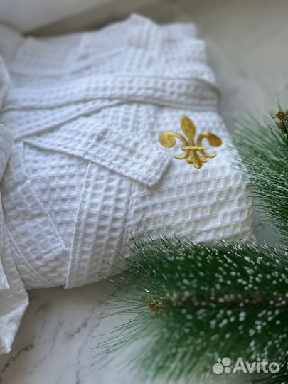 Халат женский вафельный