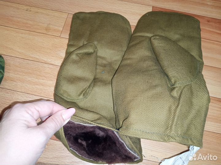 Варежки зимние мужские