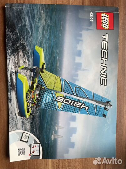 Lego technic 42105 яхта