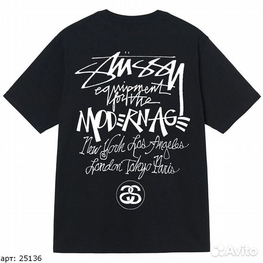 Футболка Stussy Чёрная