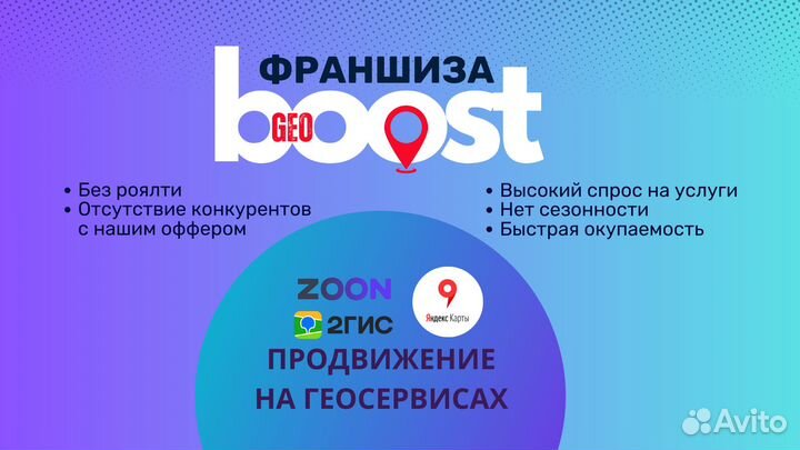Готовый бизнес по франшизе GeoBoost