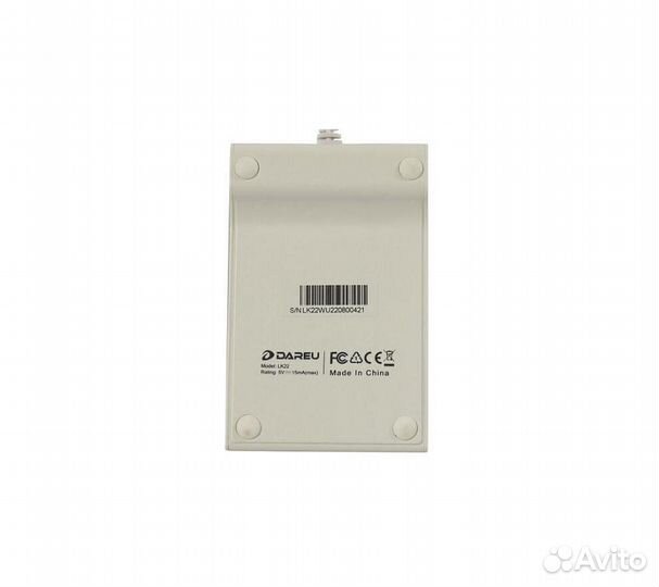 Клавиатура Dareu LK22, белый, цифровой блок (Numpa