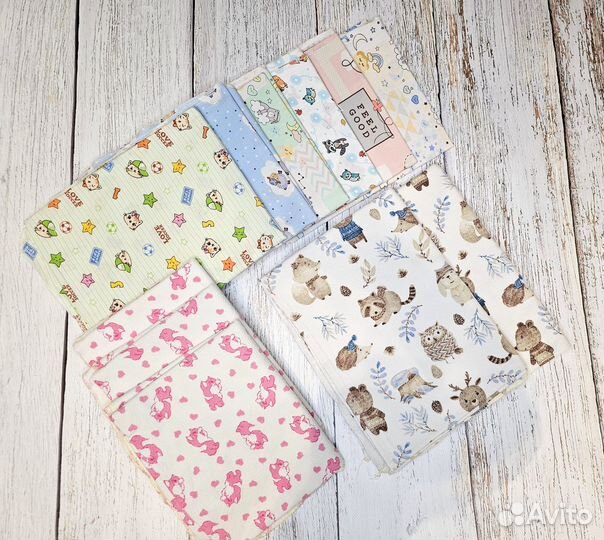 Пеленки детские пакетом бу