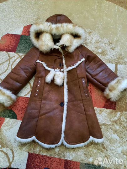 Дубленка для девочки
