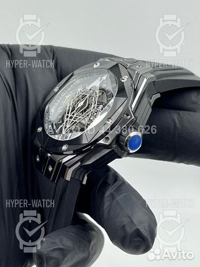 Часы Hublot Big Bang Sang Bleu II Black 418.CX.111