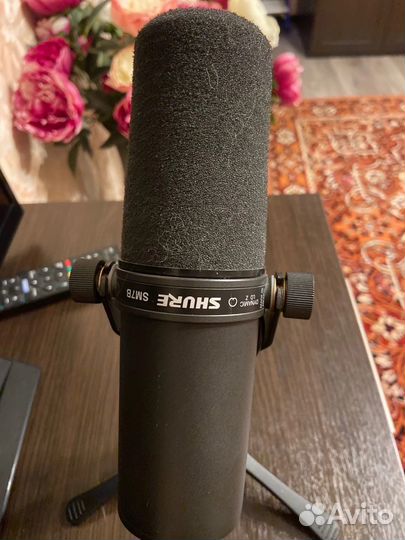 Динамический микрофон Shure sm7b made in mexico