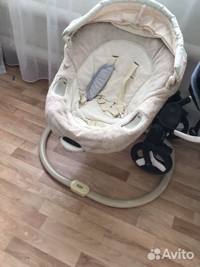 Детская качеля шезлонг