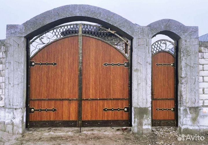 Кованые ворота