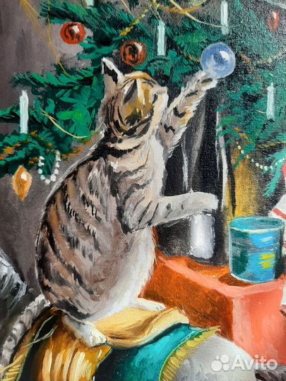 Картина маслом на холсте