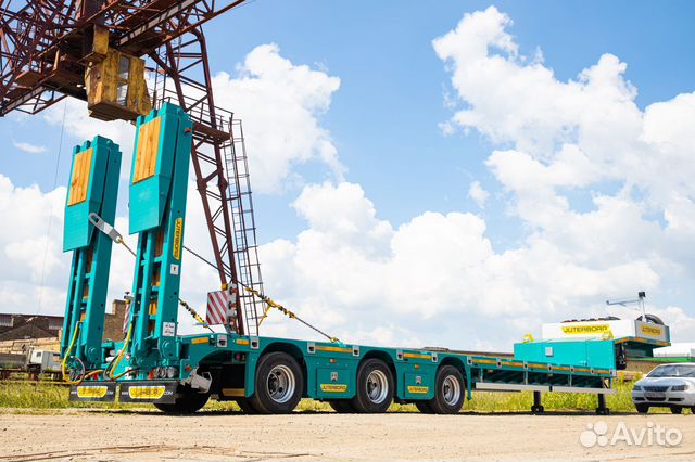 Полуприцеп трал (тяжеловоз) Juterborg 985234, 2023