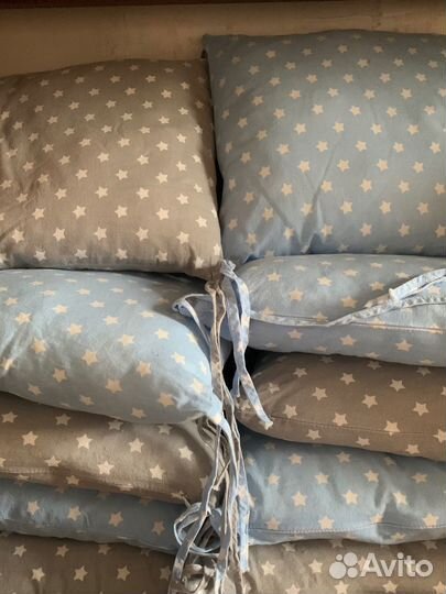 Бортики в детскую кроватку