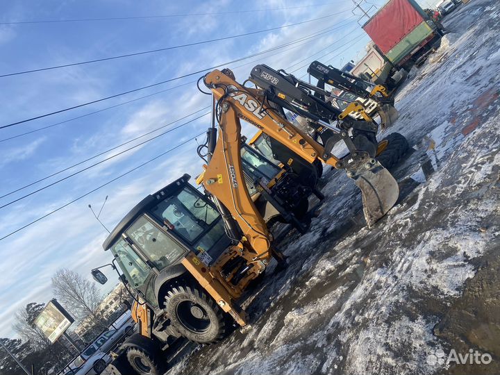 Аренда экскаватора погрузчика