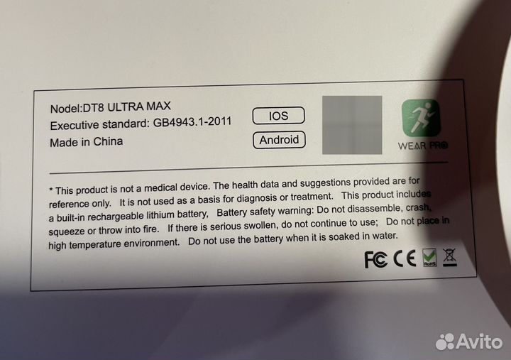 Смарт часы Apple Watch ultra 49 мм