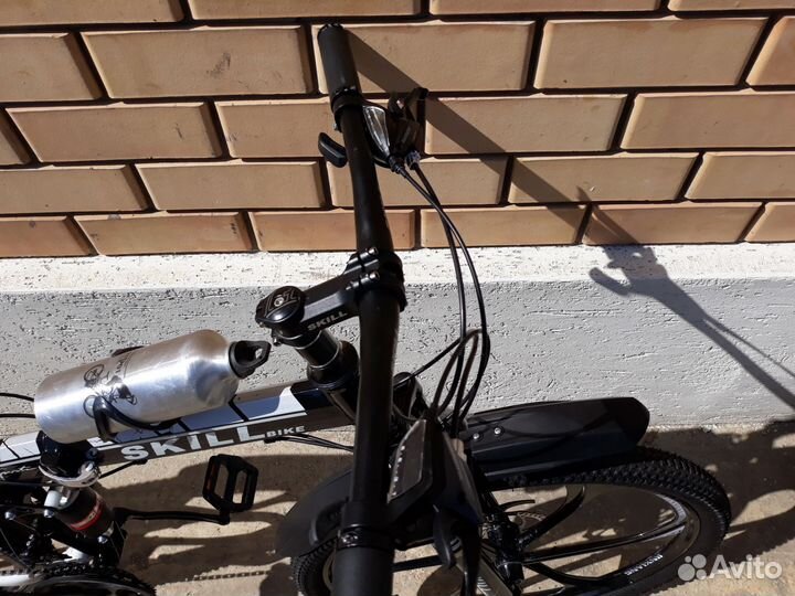 Новый складной велосипед на литых дисках