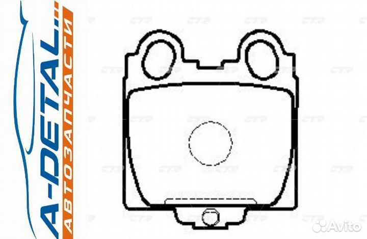 Колодки CTR GK1042 (CKT-28)
