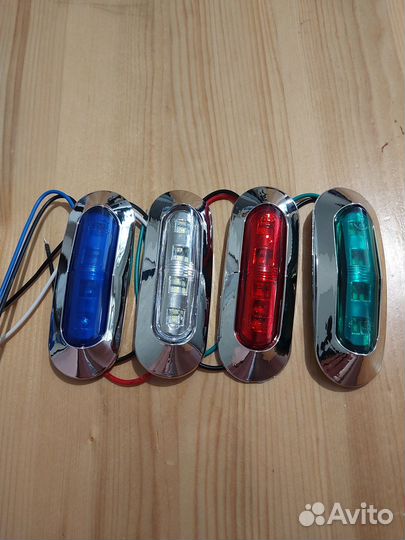 Ходовые огни на лодку катер, подсветка яхты