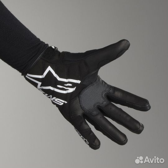 Motorradhandschuhe Alpinestars SMX-2 Air Carbon V2 Schwarz Damen Черный