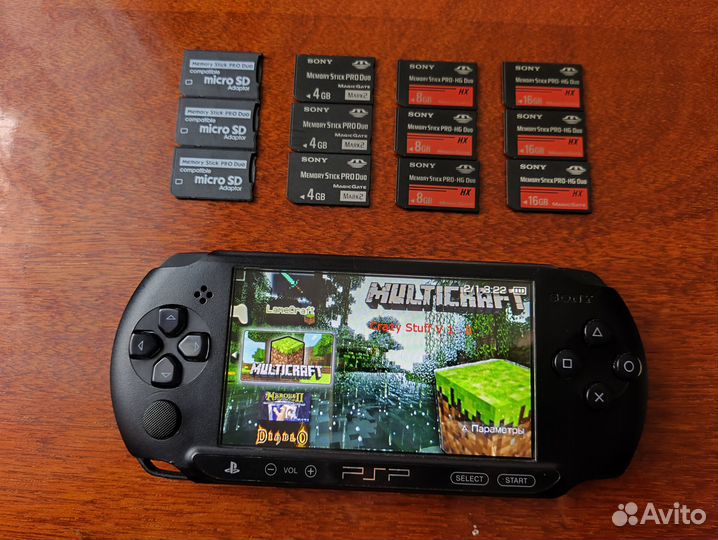 Карты Памяти PSP Sony MemoryStick PRO Duo Оригинал