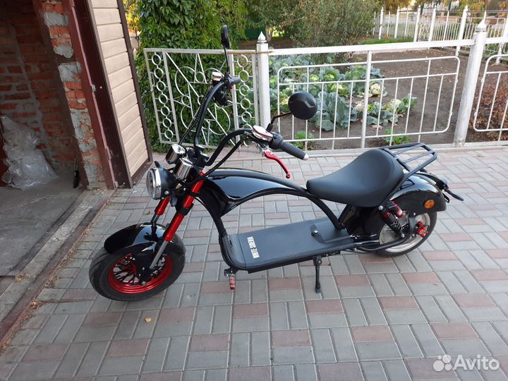 Электроскутер wild wheel white siberia